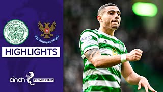 Celtic 20 St Johnstone  Giakoumakis Makes an Impact on First Start  cinch Premiership [upl. by Pappano]