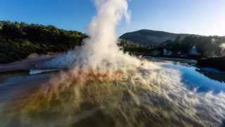 WaiOTapu by UAV drone  Chris McLennan [upl. by Judd951]