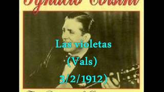 IGNACIO CORSINI  LAS VIOLETAS  VALS [upl. by Lenahs]