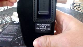 Blackhawk Nylon Holster Size 6 [upl. by Middleton]