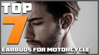 Riding Essentials Discover the 7 Best Earbuds for Motorcyclists [upl. by Nnahteb]