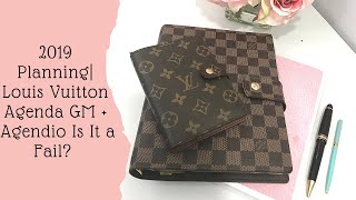 Planning 2019 Louis Vuitton Agenda PM  GM  Agendio Is It a Fail [upl. by Saunderson]