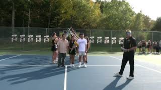 WMHS Girls Tennis 2024 SENIOR CEREMONY [upl. by Yanetruoc442]