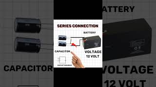 series and parallel connection of capacitor short [upl. by Yerfdog]