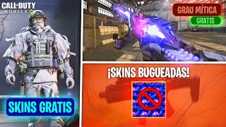 ¡GRAU MÍTICA GRATIS 11 SKINS GRATUITAS y BUGS en la NUEVA TEMPORADA 11 de COD MOBILE [upl. by Emoryt]