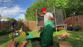 How To Replace a Trampoline Net [upl. by Michiko654]