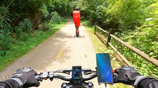 WOLF KING GT amp TEEWING MARS XT TRAIL RUN AND STREET RIDEING 292 MILES 🛴 [upl. by Vokay844]