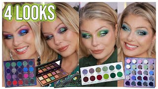 NEW amp HOT Indie Makeup  4 PALETTES 4 LOOKS [upl. by Barnes]