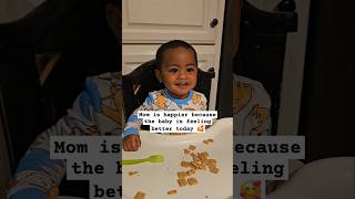 Baby eating cereal 👶❤️🥰 [upl. by Rebekah]