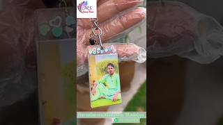 Resin Picture Keyring📸✨ decor wth Gold🌼 Beats🦪For Order03144256265 youtuber youtubeshorts vlog [upl. by Lepper]