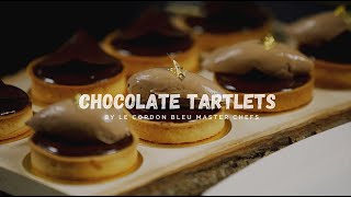 Chocolate Tartlets Recipe by Le Cordon Bleu Master Chef [upl. by Mezoff]