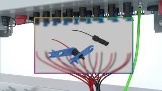 Huawei SUN2000 45KTLUS Installtion Guide Part 6 Installing the DC Power Cable [upl. by Rednaeel199]