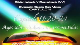 SAN MATEO  Capitulo 11 BIBLIA HABLADA Y DRAMATIZADA NVI [upl. by Wemolohtrab]