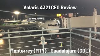 Volaris A321ceo Review MTYGDL [upl. by Rawdon459]