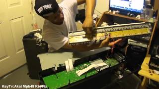 How to Fix Akai Mpk49 Keyboard Keys issuse Diagnosing and fixing [upl. by Garlanda]