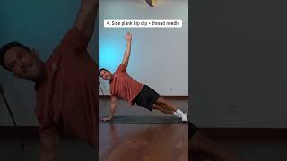 6 Best Full Body Pilates HIIT Exercises At Home  No Equipment [upl. by Ahsimal]