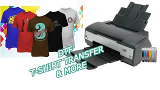 The Epson1400 A Budget Solution for DTF Printing 🔥dtf tshirt heatpress DIY Screenprinting [upl. by Nyvlem689]