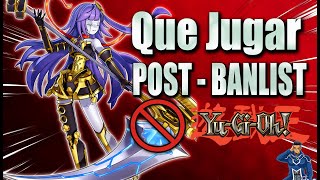 YuGiOh 5 Decks que se beneficiaron de la BANLIST [upl. by Madancy]