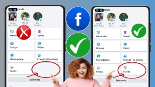 Cómo arreglar la pestaña Eventos que falta en Facebook 2024 Falta la pestaña Eventos de Facebook [upl. by Hajed]