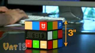 80s Rubiks Cube Clock Is Totally Rad [upl. by Akiemat]