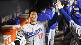 ドジャースが４年ぶりワールドシリーズ進出王手！敵地連勝で３勝１敗に 大谷翔平が先頭打者弾含む４出塁４得点躍動でメッツ圧倒 空席だらけの [upl. by Teplitz]