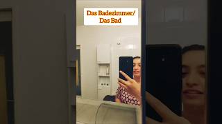 Das Badezimmer  The Bathroom Vocabulary for German deutschlernen [upl. by Elayne]