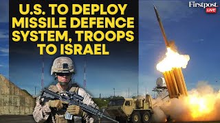 Israel Hezbollah Conflict LIVE  US to Send Antimissile System and Troops to Israel Pentagon says [upl. by Ileana]