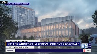 Portland to weigh Keller Auditorium renovation against new PSU arts center [upl. by Ellehcar456]