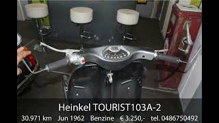 Heinkel TOURIST103A2 [upl. by Aeet]