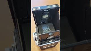 Rolleiflex Twin Lens Camera Museum Piece [upl. by Anelhtac]