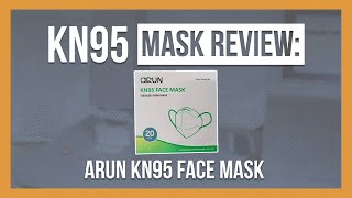 Amazing Fabric ARUN KN95 Face Masks Review [upl. by Akital]