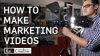 How to Make a Marketing Business Promotional Video A Complete Guide Kaicreative  Filmmaker [upl. by Ssitnerp736]