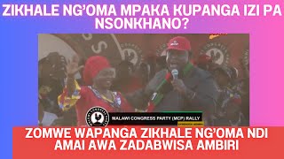 ZOMWE WAPANGA ZIKHALE NG’OMA NDI AMAYI AWA LERO PA NSONKHANO WA MCP LIVE LIVE ANTHU AKUONA [upl. by Suirada]