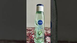 Nivea gel body lotion is perfect for those who dont like heavy body lotion🎀 nivea ytshorts yt [upl. by Elletsirk963]