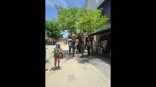 🇲🇽 Military Presence on Playa del Carmen’s 5th Avenue  Captured with RayBan Meta Glasses 🎥 POV [upl. by Conchita]