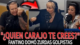 FANTINO a las PIÑAS en la RADIO de la ZURDA ROMINA MANGUEL [upl. by Akitahs877]