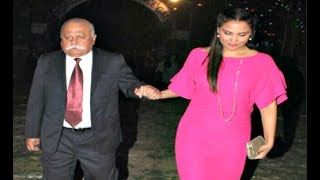 Lara Dutta With Her Father Attend Midnight Mass In Chruch [upl. by Richman]