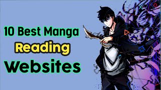 10 BEST MANGA READING WEBSITES [upl. by Tully]