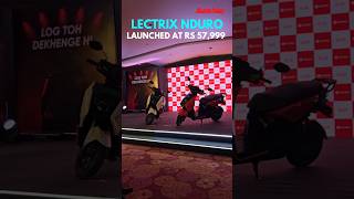 Lectrix EV has launched their all new electric scooter NDuro in India at Rs 57999 exshowroom [upl. by Whiteley]