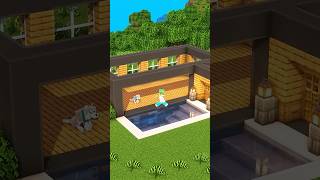 Minecraft Modern House🏡 shorts [upl. by Reklaw]