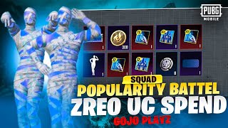 Squad Popularity Battle Journey🤯 Pk1 to Pk7  Spending ZERO UC on Pop Battle  How to Win Pop Battle [upl. by Lenra]