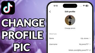 How To Change TikTok Profile Pic [upl. by Nomead]