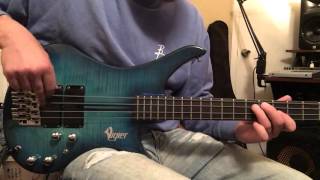 Vigier Passion III Neck Through Bass Guitar Sound amp Visual [upl. by Hniv]