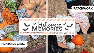 Episodio 94 Memorias de Hallowen flosstube puntodecruz patchwork crossstitch quilting [upl. by Yehtomit944]