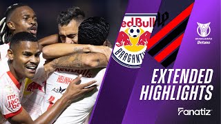 Red Bull Bragantino vs Athletico Paranaense 10  Game Highlights  Brasileirao2024 [upl. by Mchugh]