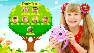 Diana Creates A Family Tree Through Photos [upl. by Haddad]