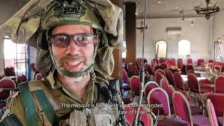 NOTHING IS SACRED IDF soldiers locate huge stock of weapons inside a mosque in southern Lebanon [upl. by Acnairb]