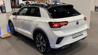 Volkswagen TROC RLine 2022 Facelift  FULL REVIEW exterior interior infotainment [upl. by Arhoz]