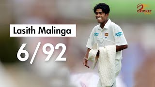 Lasith Malingas Sensational Debut Test Bowling  Unplayable Deliveries  Test Debut Highlights [upl. by Gaither]