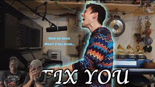 Oh so he sing sings  Jeneax5 React to Fix Me Jacob Collier Coldplay Cover Reaction 🔥 [upl. by Acirat]